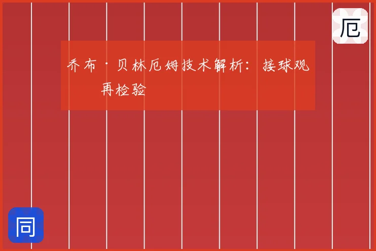 乔布·贝林厄姆技术解析：接球观察再检验