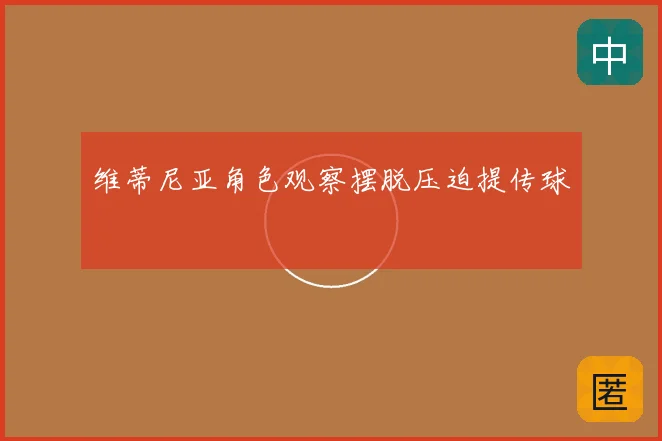 维蒂尼亚角色观察摆脱压迫提传球